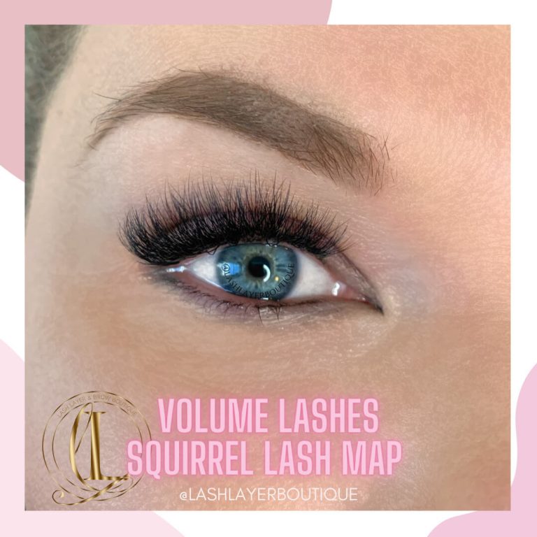 Volume Lashes on Blonde Oshawa Lash Layer Boutique